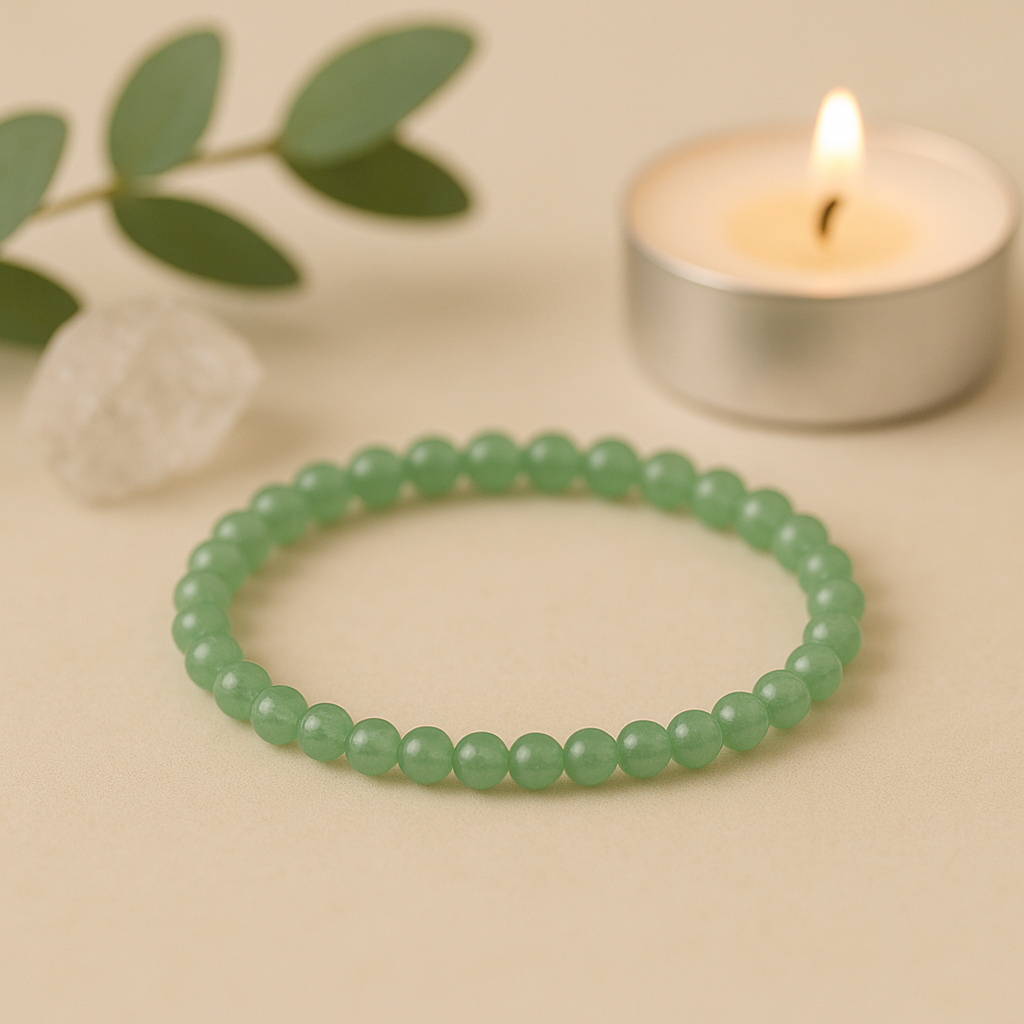 Green Aventurine 4MM Beads Bracelet