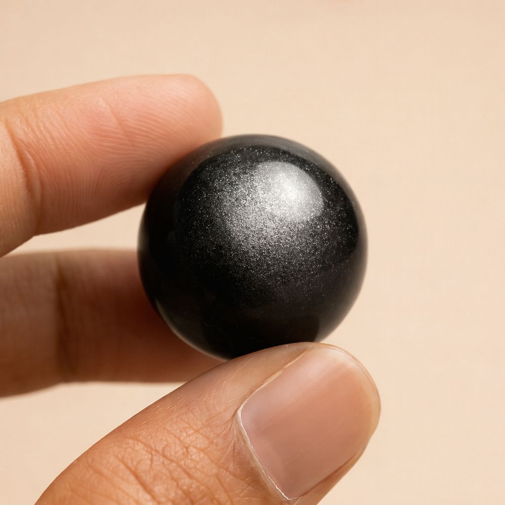 Silversheen Meditation Sphere