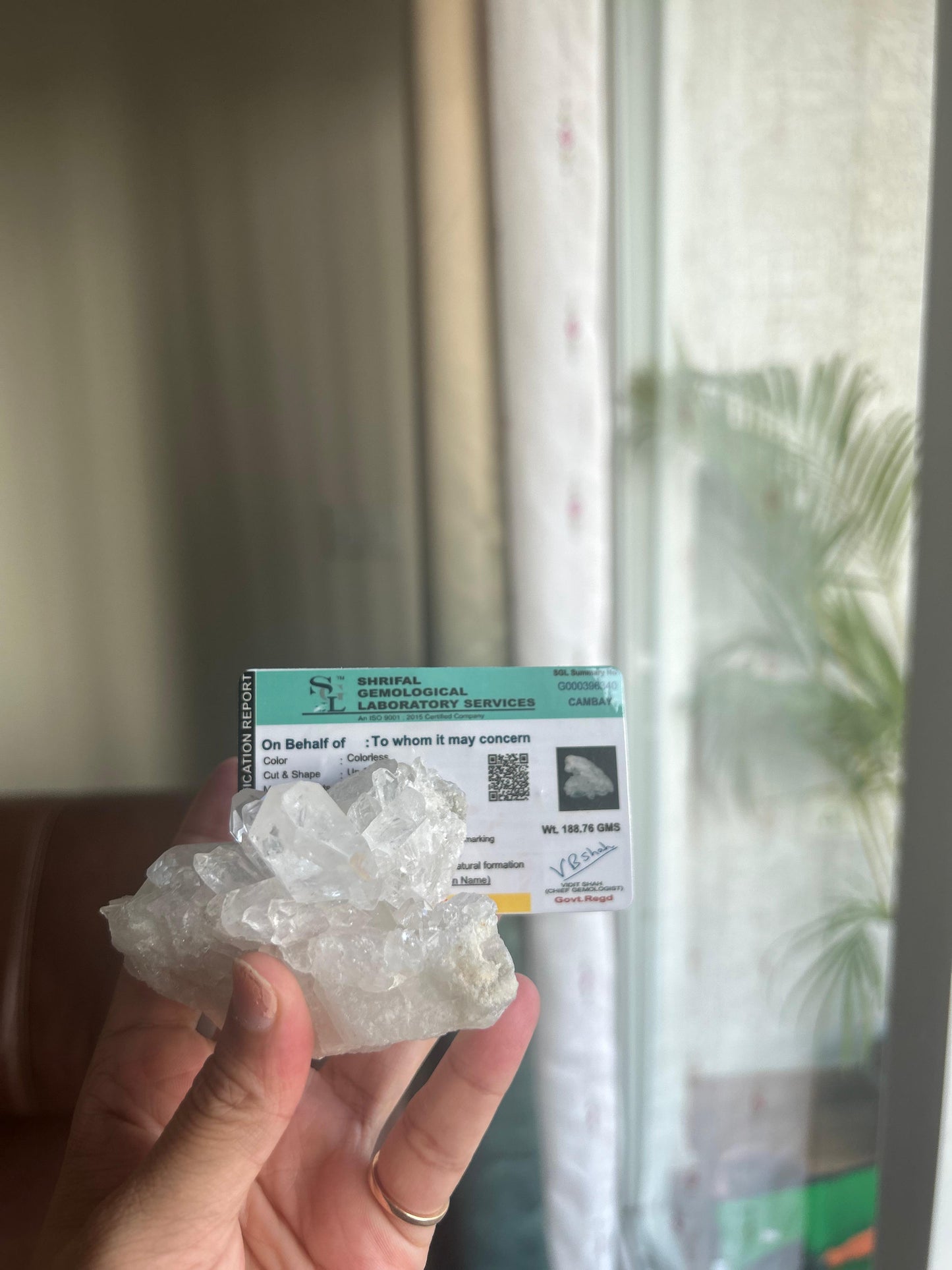 Clear Quartz Cluster