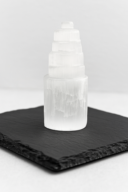 Natural Selenite Tower