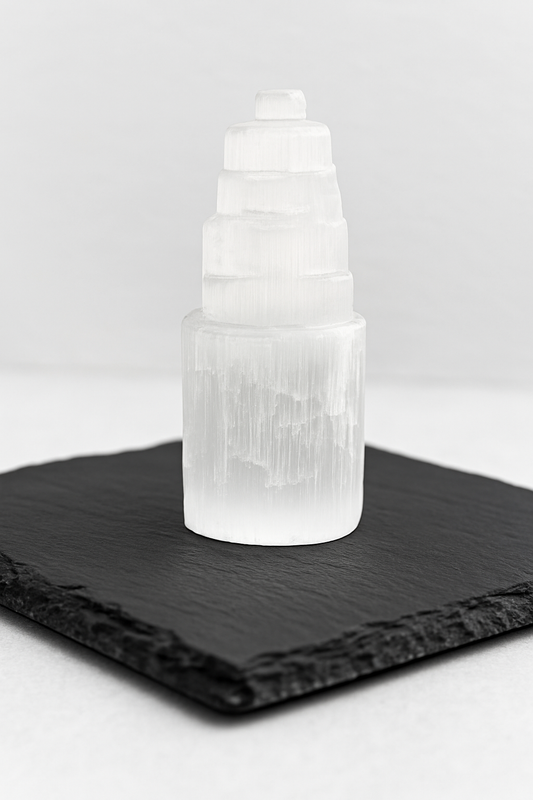 Natural Selenite Tower