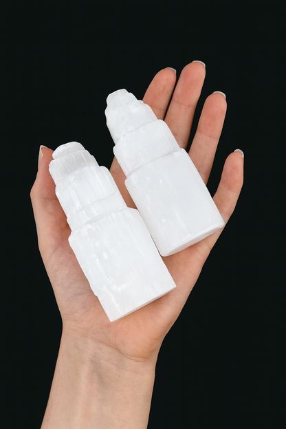 Natural Selenite Tower
