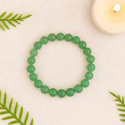 Green Aventurine 8MM Beads Bracelet