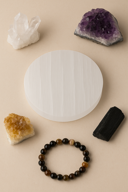 Selenite Charging Plate