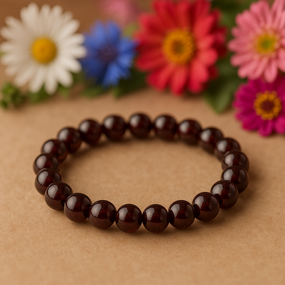 Gomedh 8MM Beads Bracelet