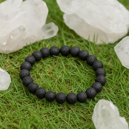 Lava 8MM Beads Bracelet