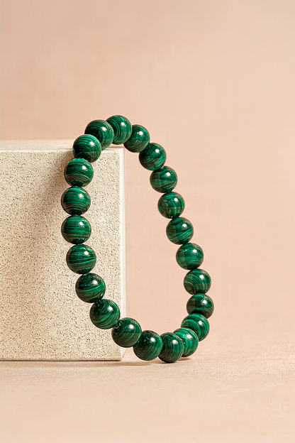 Malachite 8MM Beads Bracelet
