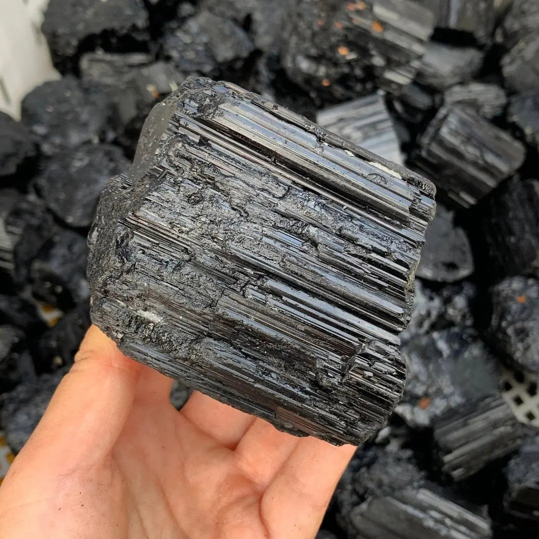 Black Tourmaline Rock (Cluster)