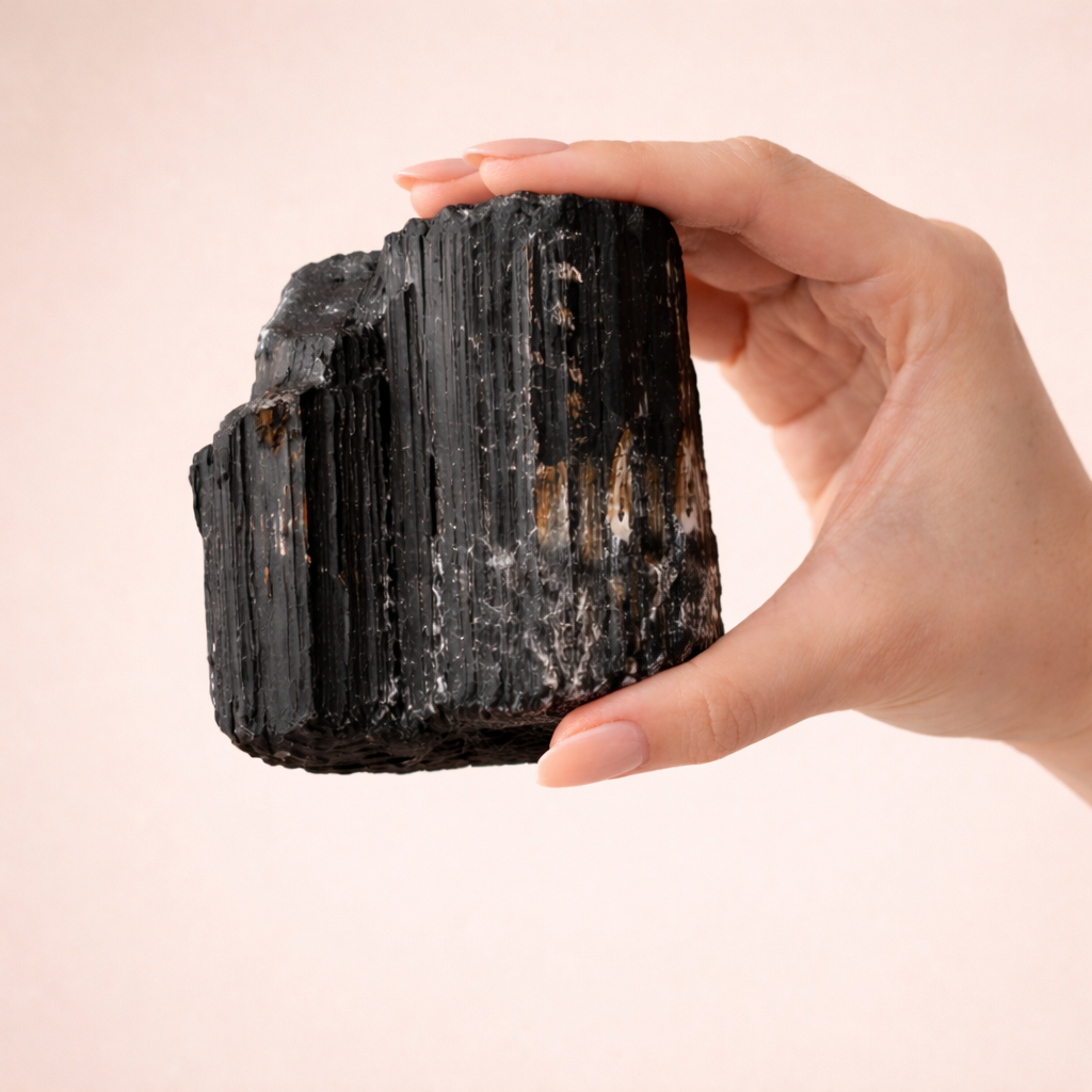 Black Tourmaline Rock (Cluster)
